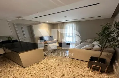 Apartment - 1 Bedroom - 2 Bathrooms for rent in Aljazi Marriott Residences - Mohamed Naguib Axis - North Investors Area - New Cairo City - Cairo