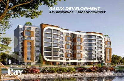 Apartment - 2 Bedrooms - 2 Bathrooms for sale in Ray Residence - New Capital Compounds - New Capital City - Cairo