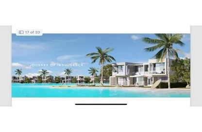 Chalet - 3 Bedrooms - 3 Bathrooms for sale in Azha North - Ras Al Hekma - North Coast