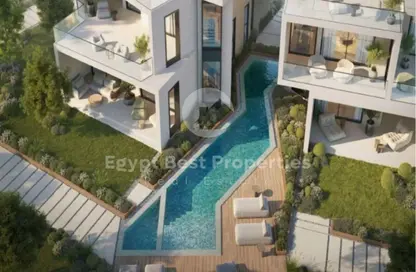 Chalet - 3 Bedrooms - 3 Bathrooms for sale in The Med - Ras Al Hekma - North Coast Chalet - 3 Bedrooms - 3 Bathrooms for sale in The Med - Ras Al Hekma - North Coast