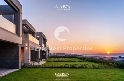 Chalet - 2 Bedrooms - 2 Bathrooms for sale in La vista Ras El Hikma - Ras Al Hekma - North Coast