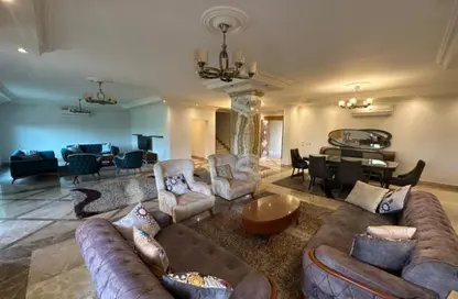 Villa - 5 Bedrooms - 7 Bathrooms for rent in Aswar Residence - 5th Settlement Compounds - The 5th Settlement - New Cairo City - Cairo