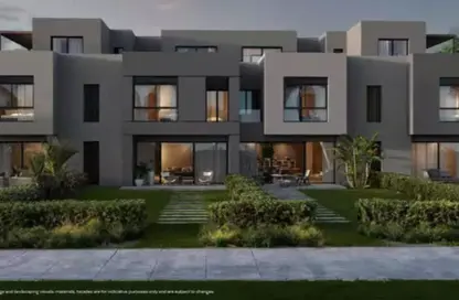 Townhouse - 3 Bedrooms - 5 Bathrooms for sale in The Valleys - Mostakbal City - Future City - Cairo