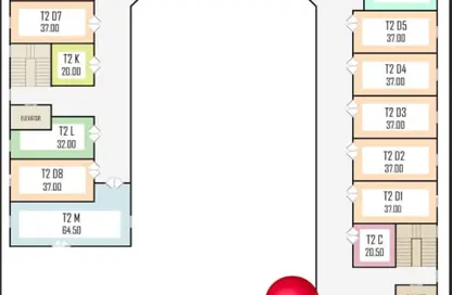 Shop - Studio - 1 Bathroom for sale in El Banafseg 1 - El Banafseg - New Cairo City - Cairo