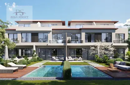 Townhouse - 3 Bedrooms - 3 Bathrooms for sale in Badya Palm Hills - 6 October Compounds - 6 October City - Giza
