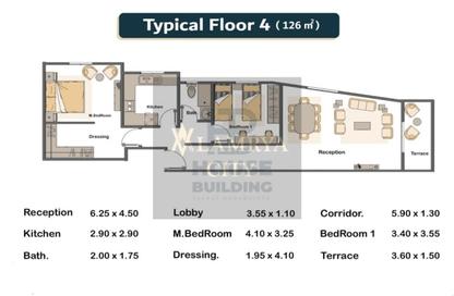 Apartment - 2 Bedrooms - 1 Bathroom for sale in Bait Alwatan - The 5th Settlement - New Cairo City - Cairo