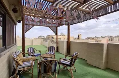 دوبلكس - 5 غرف نوم - 3 حمامات للبيع في البوابة الاولي - خوفو - حدائق الاهرام - الجيزة