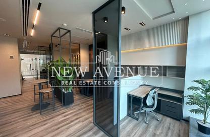 Office Space - Studio - 1 Bathroom for rent in American University Housing District - 5th Settlement Compounds - The 5th Settlement - New Cairo City - Cairo