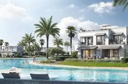 Chalet - 2 Bedrooms - 2 Bathrooms for sale in Azha North - Ras Al Hekma - North Coast