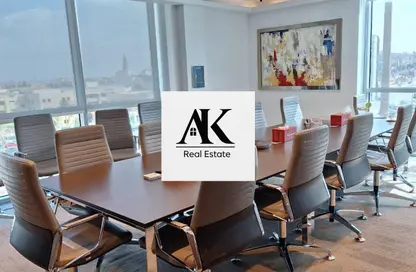 Office Space - Studio - 2 Bathrooms for rent in Bank Center Street - South Teseen St. - The 5th Settlement - New Cairo City - Cairo