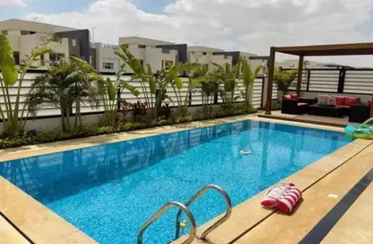 Villa - 4 Bedrooms - 5 Bathrooms for rent in Mountain View iCity - 5th Settlement Compounds - The 5th Settlement - New Cairo City - Cairo