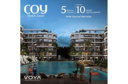 Apartment - Studio - 1 Bathroom for sale in Green Revolution - Sheikh Zayed Compounds - Sheikh Zayed City - Giza