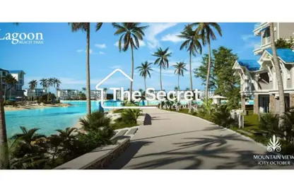 iVilla - 3 Bedrooms - 4 Bathrooms for sale in Lagoon Beach Park - 5th Settlement Compounds - The 5th Settlement - New Cairo City - Cairo