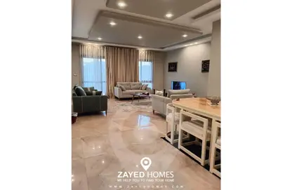 شقة - 2 غرف نوم - 3 حمامات للايجار في ذا كورت ياردز - كمبوندات الشيخ زايد - الشيخ زايد - الجيزة