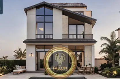 Villa - 3 Bedrooms - 2 Bathrooms for sale in Jirian - New Zayed City - Sheikh Zayed City - Giza