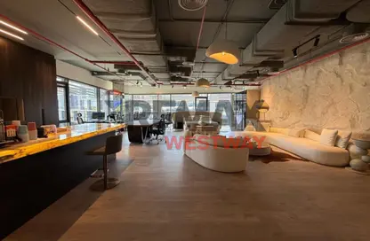 Office Space - Studio - 1 Bathroom for rent in Arkan Plaza - 26th of July Corridor - Sheikh Zayed City - Giza