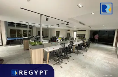 Office Space - Studio - 5 Bathrooms for rent in Street 213 - Degla - Hay El Maadi - Cairo