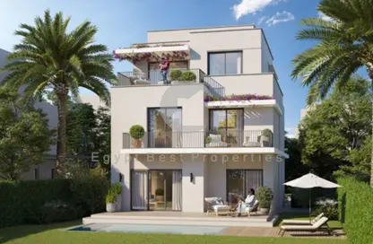 Villa - 5 Bedrooms - 5 Bathrooms for sale in Belle Vie - New Zayed City - Sheikh Zayed City - Giza