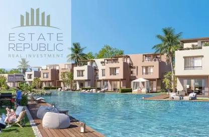 Chalet - 2 Bedrooms - 2 Bathrooms for sale in Hacienda Waters - Qesm Ad Dabaah - North Coast