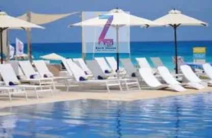 Chalet - 2 Bedrooms - 2 Bathrooms for rent in Amwaj - Sidi Abdel Rahman - North Coast