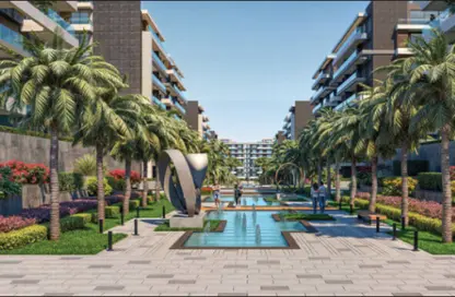 Apartment - 1 Bedroom - 2 Bathrooms for sale in El Patio Vida - The 6th Settlement - New Cairo City - Cairo