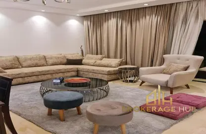 Apartment - 2 Bedrooms - 2 Bathrooms for rent in Lake View - 5th Settlement Compounds - The 5th Settlement - New Cairo City - Cairo