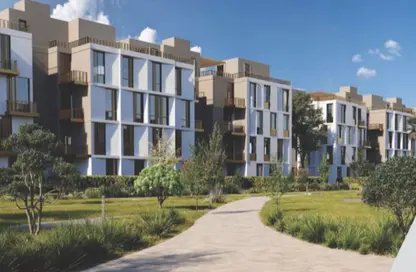 Duplex - 2 Bedrooms - 3 Bathrooms for sale in Elan - Cairo Gate - Sheikh Zayed Compounds - Sheikh Zayed City - Giza