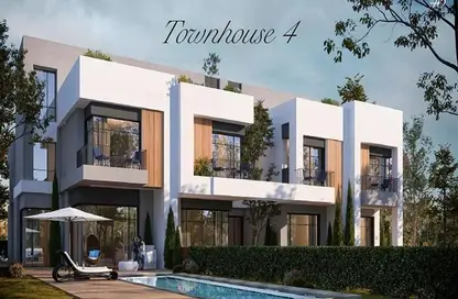 Townhouse - 2 Bedrooms - 2 Bathrooms for sale in Lugar - New Zayed City - Sheikh Zayed City - Giza