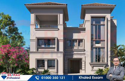 فيلا - 6 غرف نوم - 5 حمامات للبيع في اليكس ويست - كمبوندات الاسكندرية - الاسكندرية