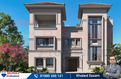 فيلا - 6 غرف نوم - 5 حمامات للبيع في اليكس ويست - كمبوندات الاسكندرية - الاسكندرية
