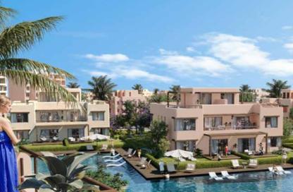 Chalet - 2 Bedrooms - 3 Bathrooms for sale in Hacienda Waters - Qesm Ad Dabaah - North Coast