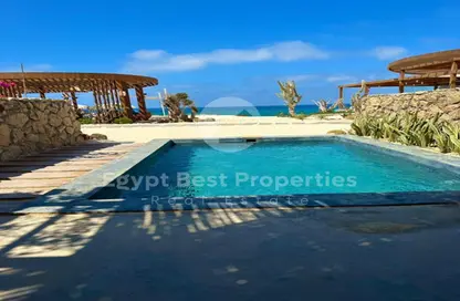 Chalet - 2 Bedrooms - 2 Bathrooms for sale in Marsa Baghush - Qesm Marsa Matrouh - North Coast