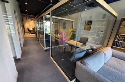 Office Space - Studio - 1 Bathroom for rent in Arkan Plaza - 26th of July Corridor - Sheikh Zayed City - Giza