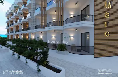 Apartment - 1 Bedroom - 1 Bathroom for sale in Storia Del Mare - Hurghada Resorts - Hurghada - Red Sea