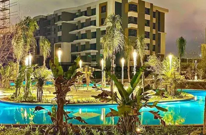 Apartment - 1 Bedroom - 1 Bathroom for sale in Palm Hills New Cairo - 5th Settlement Compounds - The 5th Settlement - New Cairo City - Cairo