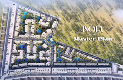 Apartment - 3 Bedrooms - 3 Bathrooms for sale in Isola Sheraton - El Saaqah St. - Sheraton Al Matar - El Nozha - Cairo