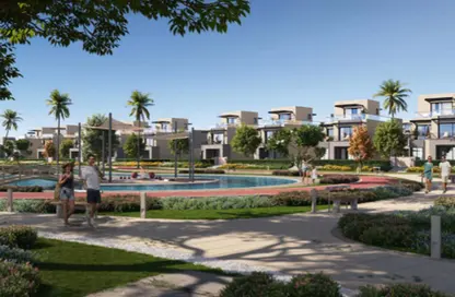 Apartment - 2 Bedrooms - 2 Bathrooms for sale in Swan Lake West - 6 October Compounds - 6 October City - Giza