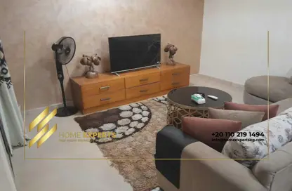 Duplex - 3 Bedrooms - 3 Bathrooms for rent in The Fourteen Golf Residences - Uptown Cairo - Mokattam - Cairo