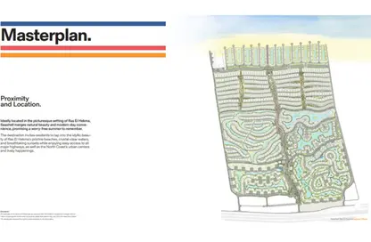 شاليه - 3 غرف نوم - 4 حمامات للبيع في سيشيل - راس الحكمة - الساحل الشمالي