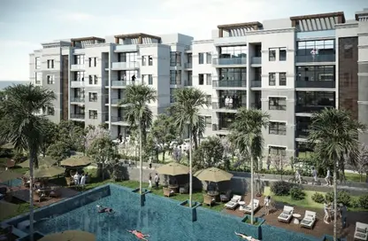 Apartment - 3 Bedrooms - 2 Bathrooms for sale in Al Bostan St. - 9th District - Sheikh Zayed City - Giza