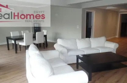 Apartment - 2 Bedrooms - 3 Bathrooms for rent in Hassan Assem St. - Zamalek - Cairo
