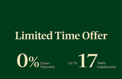 شقة - 2 غرف نوم - 2 حمامات للبيع في طريق بوليفارد - الحزام الاخضر - مدينة 6 أكتوبر - الجيزة