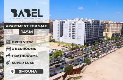 Apartment - 3 Bedrooms - 1 Bathroom for sale in Mohamed Fawzy Moaz St. - Smouha - Hay Sharq - Alexandria