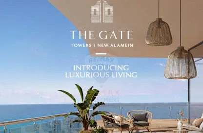 Apartment - Studio - 1 Bathroom for sale in The Gate Towers - New Alamein City - Al Alamein - North Coast