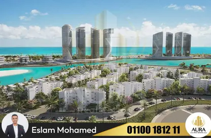 Chalet - 2 Bedrooms - 2 Bathrooms for sale in Palm Hills New Alamein - New Alamein City - Al Alamein - North Coast