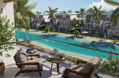 Chalet - 2 Bedrooms - 2 Bathrooms for sale in The Med - Ras Al Hekma - North Coast