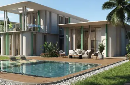 Twin House - 7 Bedrooms - 5 Bathrooms for sale in Marseilia Beach 5 - Ras Al Hekma - North Coast