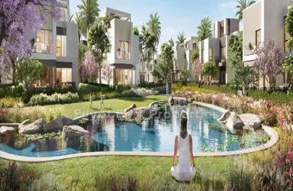 Villa - 4 Bedrooms - 5 Bathrooms for sale in Elan - Cairo Gate - Sheikh Zayed Compounds - Sheikh Zayed City - Giza Villa - 4 Bedrooms - 5 Bathrooms for sale in Elan - Cairo Gate - Sheikh Zayed Compounds - Sheikh Zayed City - Giza