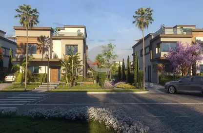 Townhouse - 4 Bedrooms - 4 Bathrooms for sale in Azzar 2 - 5th Settlement Compounds - The 5th Settlement - New Cairo City - Cairo