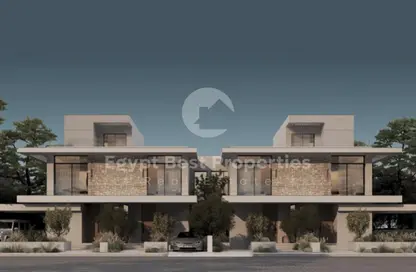 Townhouse - 4 Bedrooms - 4 Bathrooms for sale in The Estates - Sheikh Zayed Compounds - Sheikh Zayed City - Giza